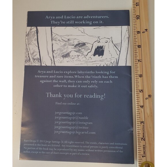 AUTOGRAPHED COMIC RARE DROPS THE ICE CAVE SIGNED Ringo Award Jorge Santiago Jr. - Picture 2 of 8